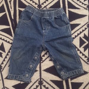 Carter's infant boys snap crotch jeans